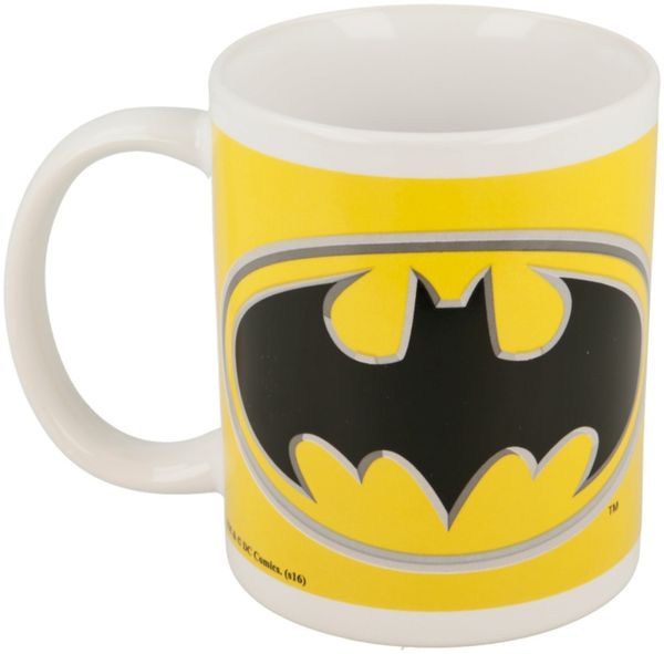 Batman Tasse 325ml Gotham City Keramikbecher im Geschenkset – DC Fanartikel