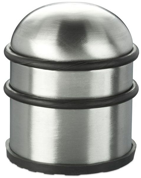 Relaxdays 10 x Türstopper Edelstahl silber