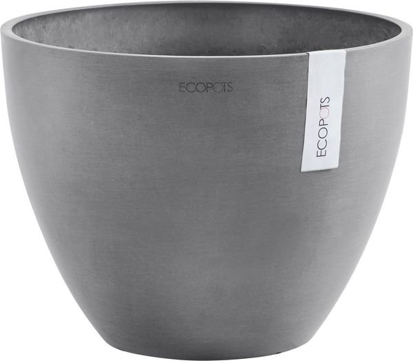 ECOPOTS Blumentopf ANTWERP Grey, BxTxH: 50 x 50 x 37,5 cm