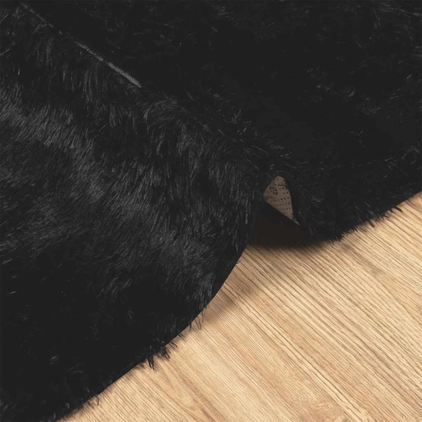 vidaXL Teppich Shaggy Hochflor NAVARRA Schwarz 160x230 cm Polyester 4102838 Bild 4