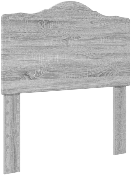 vidaXL Aufbewahrungsbett Graues Sonoma 100x200 cm Holzwerkstoff 3413539 Bild 6