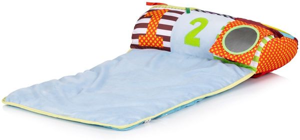 Chipolino Babykissen Spielmatte Spielkissen Spiegel Greifling Motorikspielzeug bunt