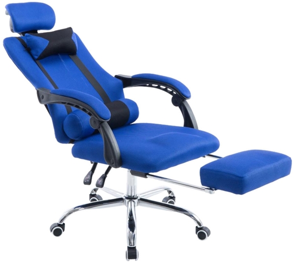 CLP Gaming Bürostuhl Fellow höhenverstellbar und drehbar,blau