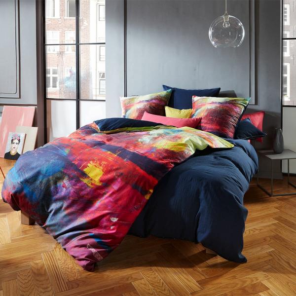 Fleuresse Mako-Satin Bettwäsche Bed Art S Shrewsbury multicolor|155x200 cm + 80x80 cm