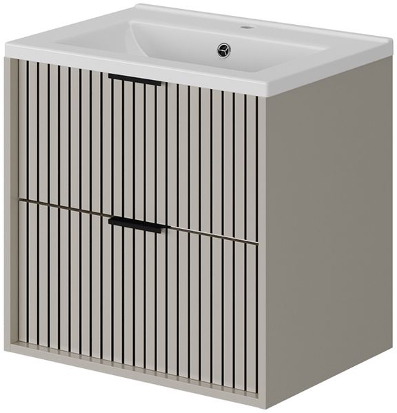 Waschtischunterschrank Ruford Cashmere 60 x 57 cm mit Waschbecken Vicco