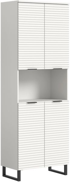Hochschrank Riff - Weiß