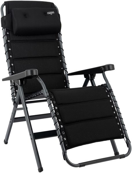 Crespo - Relaxliege - AP/232 - Air-Deluxe - Schwarz - Modell 2025