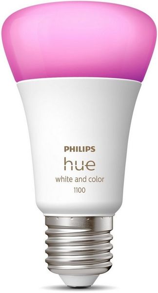 Philips Hue LED Lampe E27 BT 1100lm White Color Ambiance EEK F