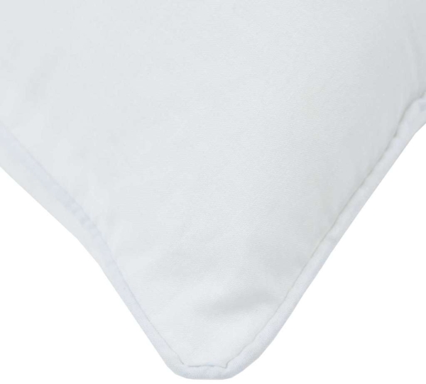 vidaXL Bettdecke mit Kissen 2 pcs Weiß Mikrofaser 3376636 Bild 10