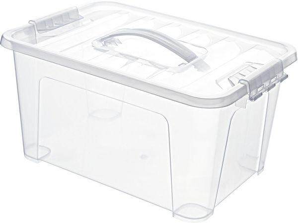 VBS Aufbewahrungsbox, mit Deckel, 32,5 cm x 23,5 cm x 17 cm
