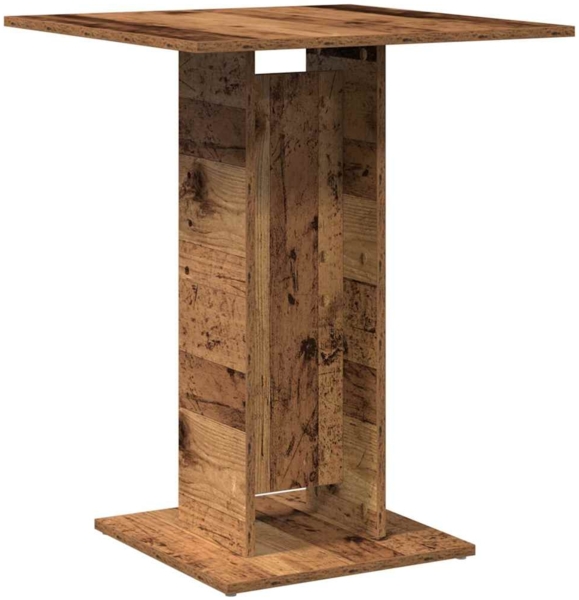 vidaXL Bistrotisch Altholz-Optik 60x60x75 cm Holzwerkstoff 856022