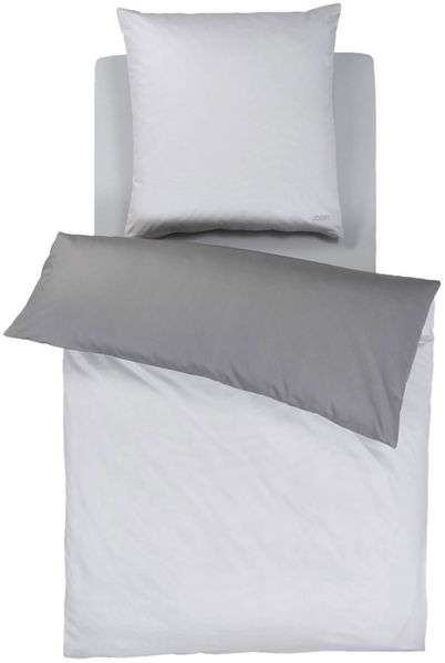 JOOP! Bettwäsche Micro Pattern 4040 09 Silber Mako Satin cm