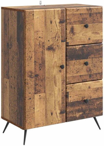 vidaXL Sideboard Altholz 66 x 34,5 x 90 cm Holzwerkstoff 895553