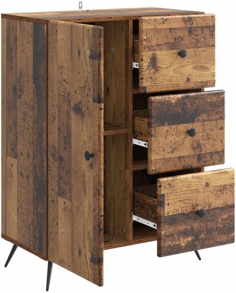 vidaXL Sideboard Altholz 66 x 34,5 x 90 cm Holzwerkstoff 895553 Bild 3
