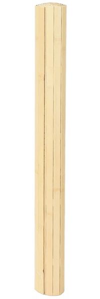 vidaXL Teppich Rechteckig Hell Natur 80x400 cm Bambus 376789 Bild 3