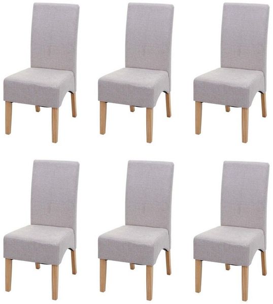 MCW Esszimmerstuhl Crotone-S6 (Set, 6 St), 6er-Set, Abgerundete Ecken und Kanten, bis 150 kg belastbar