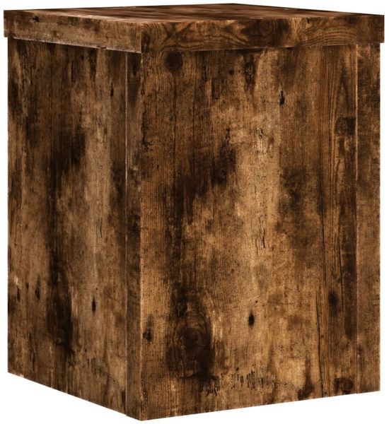 vidaXL Pflanzenständer 2 Stk. Räuchereiche 15x15x20 cm Holzwerkstoff 852892 Bild 5