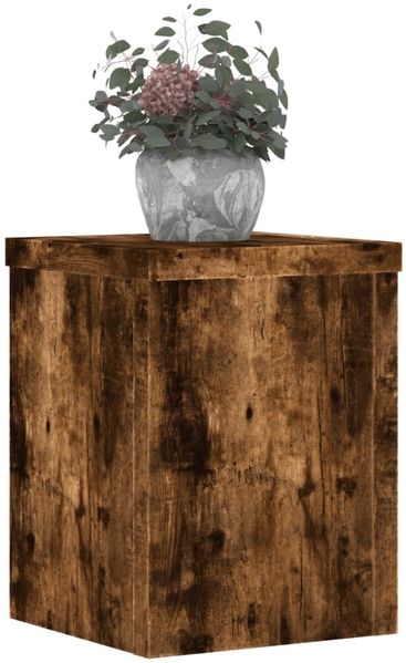 vidaXL Pflanzenständer 2 Stk. Räuchereiche 15x15x20 cm Holzwerkstoff 852892 Bild 8