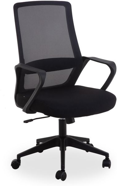 casa NOVA Drehstuhl XANDER BHT 57x102x56 cm schwarz Chefsessel Bürostuhl Schreibtischstuhl Bürosessel