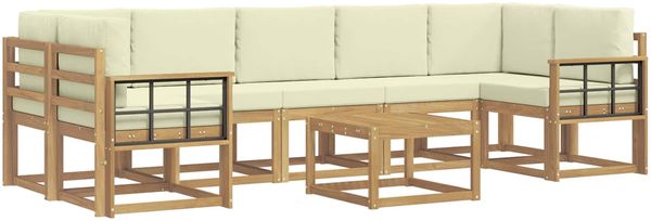 vidaXL Outdoor-Sofagarnitur 6 pcs 3387394 Bild 2