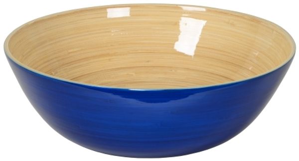 albert L. Bambus Schüssel 30x10 blue