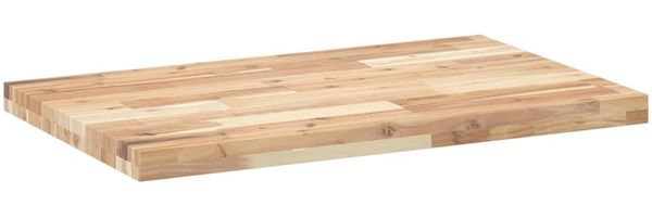 vidaXL Schreibtischplatte Unbehandelt 140x50x4 cm Massivholz Akazie 3279737 Bild 6
