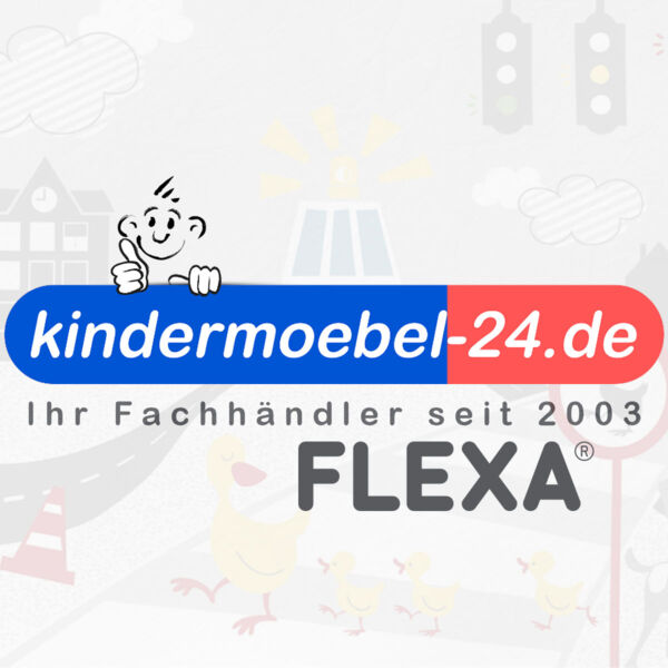 Flexa Classic Bettliege mit Gästebett und Schubladen Grau Bild 2