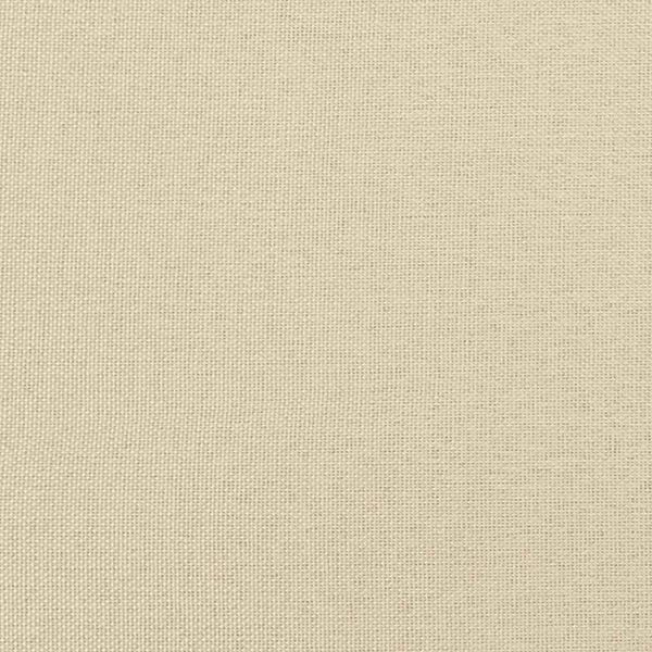 vidaXL Boxspringbett mit Matratze Creme 140x190 cm Stoff 3292049 Bild 12