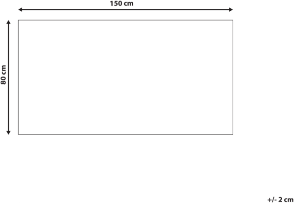 Teppich hellbeige grau geometrisches Muster 80 x 150 cm Shaggy YEREVAN Bild 2