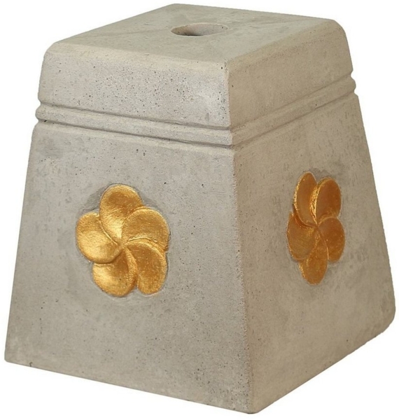 Oriental Galerie Sonnenschirm Schirmständer für unsere 90 - 130 cm ø Bali Schirme Eckig