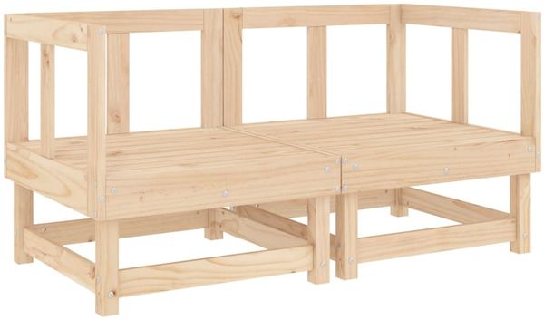 vidaXL 7-tlg. Garten-Lounge-Set Massivholz Kiefer 3186403 Bild 3