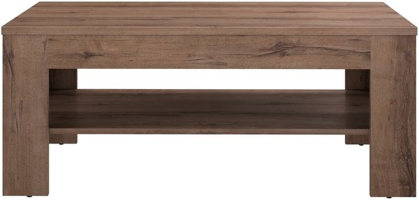 Couchtisch >SAVONA< mit Ablageboden, in Schlammeiche - 110x45,5x60cm (BxHxT)