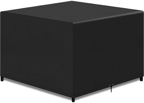 PATIO PLUS 420D Gartenmöbel Abdeckungen Outdoor Rattan Set 125x125x71cm Schwarz