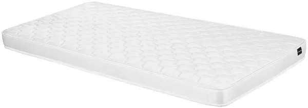 Vente-unique - CORODELA Bett Holz, Platte BeigeWeiß - B 96,3 cm x H 150 cm x L 196 cm Bild 6