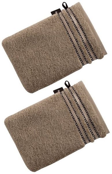 Vossen Handtücher Handtücher Collection Cult de Luxe, Frottier (Packung, 2-St), Vegan