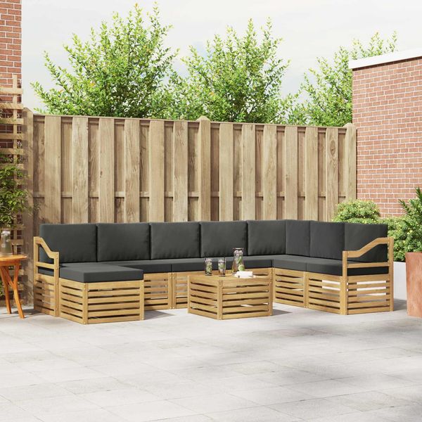 vidaXL Sofagarnituren Massivholz Akazie 3392372