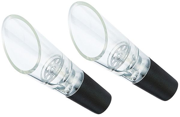 Cilio Weinausgießer 2er Set Schwarz