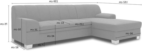 DOMO. collection Ecksofa Capri, Sofa in L-Form mit Füßen aus Chrom, Eckcouch, Polsterecke, Couch 239 x 152 x 75 cm (BxTxH), grau Bild 12