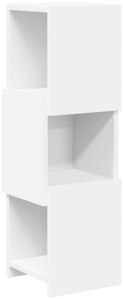 vidaXL Eckschrank Weiß 25,5 x 25 x 80 cm Holzwerkstoff 889813