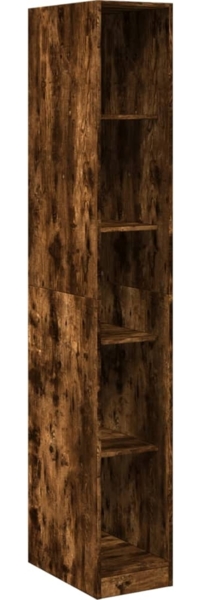 vidaXL Kleiderschrank Räuchereiche 30x50x200 cm Holzwerkstoff 3307706