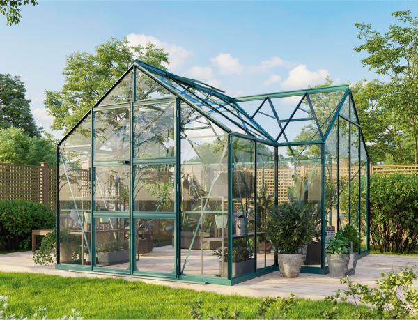 Vitavia Gewächshaus Clarus, ESG 3mm, smaragd