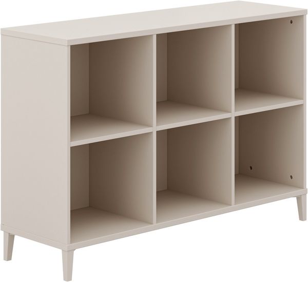 YUNY by PAIDI Sideboard SISTER LOU mit 6 offenen Fächern, Breite 123 cm, stabiles und langlebiges Regal in Beige, geprüfte Qualität Bild 2