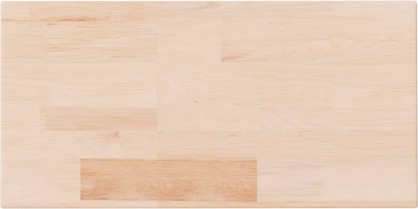 vidaXL Regalboden 40x20x2,5 cm Unbehandeltes Massivholz Eiche 342934