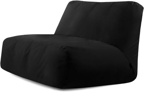 Sitzsack ‘Sofa Tube‘, Bezugstoff - Colorin, 100% Olefin, Balck, 85x80x80 cm.