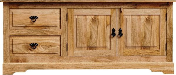 Fernsehtisch Guru 140x60x45 aus Mangoholz