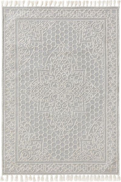 benuta Teppich Elias, rechteckig, Höhe: 6 mm, Kunstfaser, Berber, Ethno-Style, Wohnzimmer