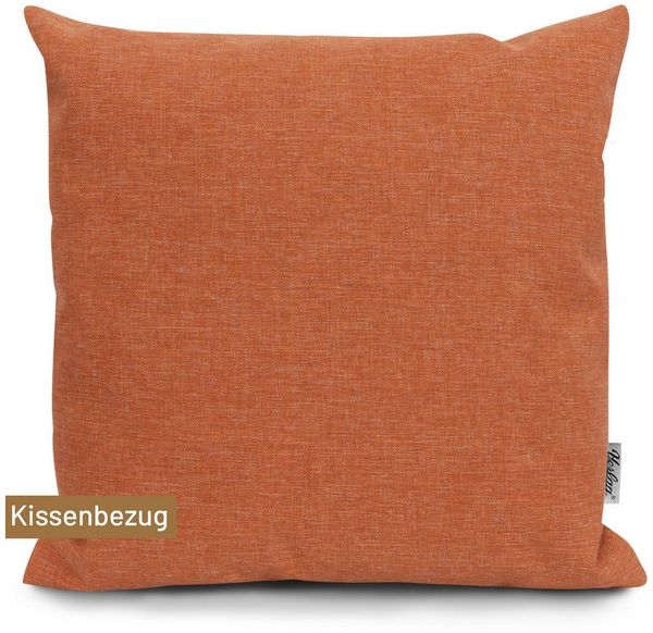 Herlag Dekokissen SUNNY Outdoorkissen Bezug, Garten, 40x40 cm oder 50x50 cm, Wetterfest, 9 Farben, Nur Hülle