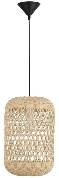 Nova Luce 9587161 AURORA Pendelleuchte 37x24,5cm Natur E27