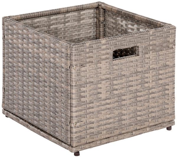MERXX Kissenbox Unterschiebbox klein, Stahl/Kunststoff