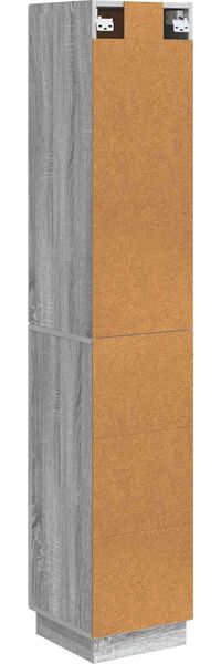 vidaXL Schrankset 2 pcs Grau Sonoma 33 x 34,5 x 87 cm Holzwerkstoff 3416814 Bild 6